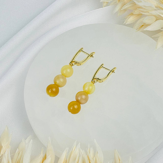 Серьги из Опала, Артикул: 118496 - изображение товара №2