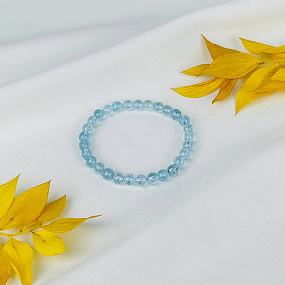 Браслет из голубого Топаза, Артикул: 117302 - изображение товара №2