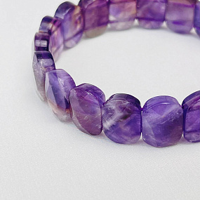 Браслет из Аметиста, Артикул: 074262 - изображение товара №3