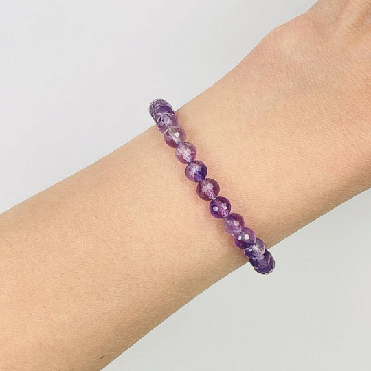 Браслет из Аметиста, Артикул: 108233 - изображение товара №1