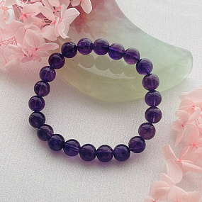 Браслет из Аметиста, Артикул: 077532 - изображение товара №1