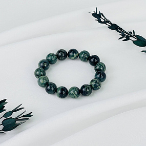 Браслет из Яшмы (Камбаба), Артикул: 092778 - изображение товара №2