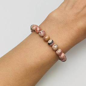 Браслет из Родохрозита, Артикул: 090410 - изображение товара №2