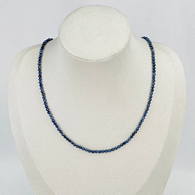 Колье из Корунда (Сапфир), Артикул: 118273 - изображение товара №1