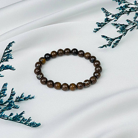 Браслет из древесного Опала, Артикул: 085058 - изображение товара №2