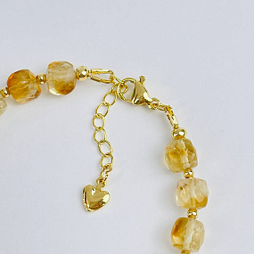 Браслет из Цитрина, Артикул: 118252 - изображение товара №3