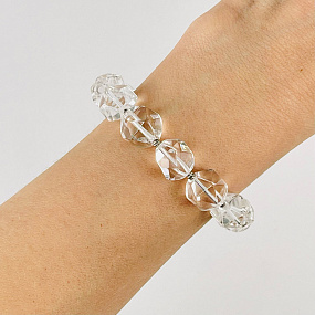 Браслет из Горного Хрусталя, Артикул: 116823 - изображение товара №1