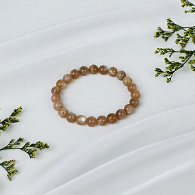 Браслет из Лунного камня, Артикул: 074973 - изображение товара №2