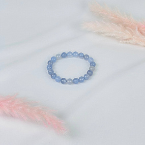 Браслет из Голубого агата, Артикул: 117142 - изображение товара №2