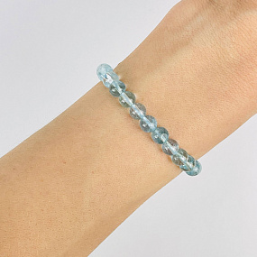 Браслет из голубого Топаза, Артикул: 117302 - изображение товара №1
