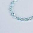 Браслет регулируемый из голубого Топаза