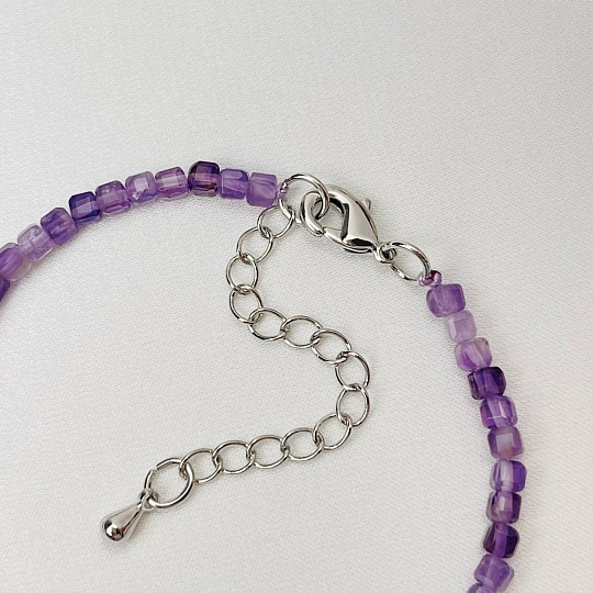 Браслет из Аметиста, Артикул: 109995 - изображение товара №4