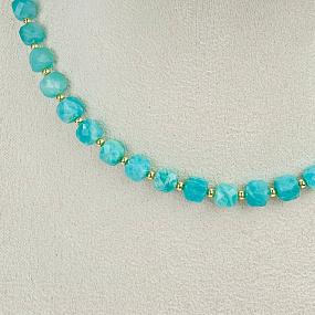Колье из Амазонита, Артикул: 118525 - изображение товара №2