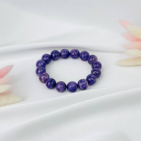 Браслет из Чароита, Артикул: 115878 - изображение товара №3