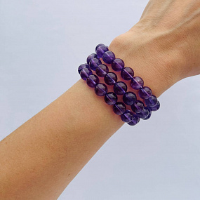 Бусины для украшений из Аметиста, Артикул: 097082 - изображение товара №2