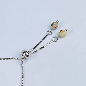 Браслет регулируемый с песочной Яшмой, Артикул: 082785 - изображение товара №3