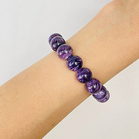 Браслет из Чароита, Артикул: 115887 - изображение товара №1