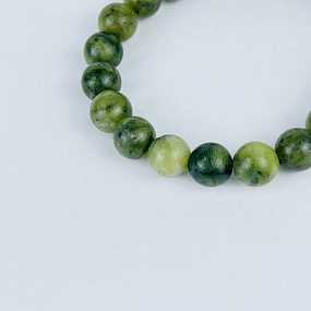 Браслет из Змеевика , Артикул: 117590 - изображение товара №3