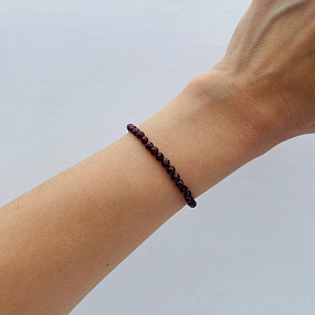 Браслет из Граната огранка, Артикул: 080839 - изображение товара №2