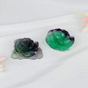 Цветок из Флюорита