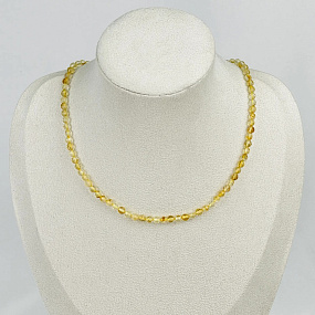 Колье из Цитрина, Артикул: 078470 - изображение товара №1