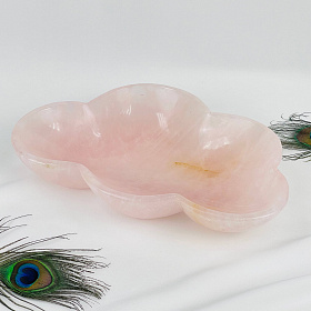 Чаша из мадагаскарского Розового кварца