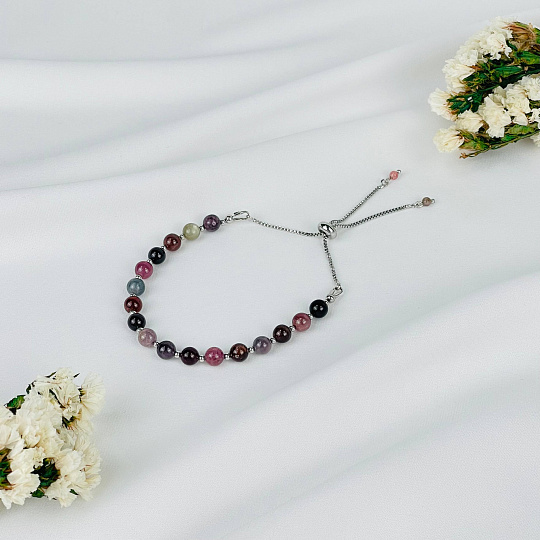 Браслет регулируемый из Шпинели, Артикул: 117583 - изображение товара №1