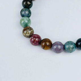 Браслет с океанической Яшмой, Артикул: 092437 - изображение товара №3