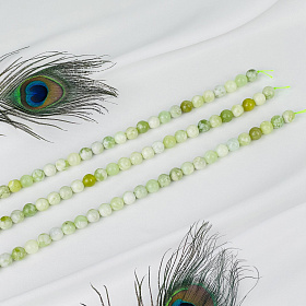 Бусины для украшений из Офикальцита (36 бусин)