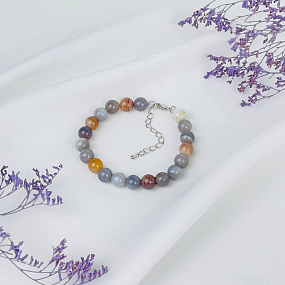 Браслет из ботсванского Агата, Артикул: 117886 - изображение товара №1