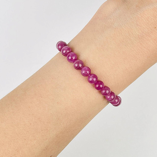 Браслет из Рубина, Артикул: 093787 - изображение товара №1