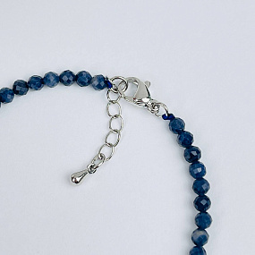 Браслет из Корунда (Сапфир), Артикул: 118272 - изображение товара №3