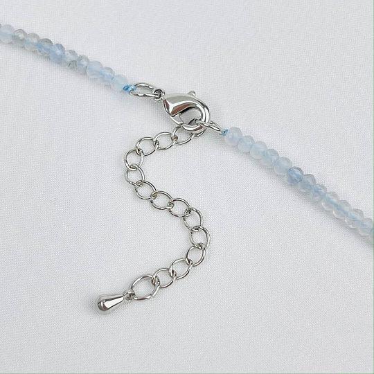 Колье из Голубого гата, Артикул: 090427 - изображение товара №3