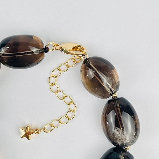 Браслет из Раузтопаза, Артикул: 118250 - изображение товара №3