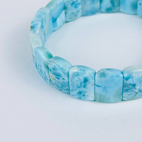 Браслет из Ларимара, Артикул: 115697 - изображение товара №3