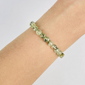 Браслет из Пренита (Африка), Артикул: 076895 - изображение товара №2