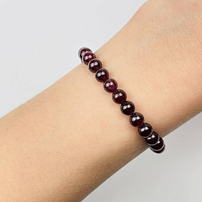 Браслет из Граната (Пироп), Артикул: 076846 - изображение товара №3