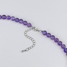 Колье из Аметиста, Артикул: 073935 - изображение товара №3