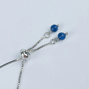 Браслет регулируемый с Содалитом, Артикул: 118684 - изображение товара №3