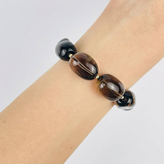 Браслет из Раузтопаза, Артикул: 118250 - изображение товара №2