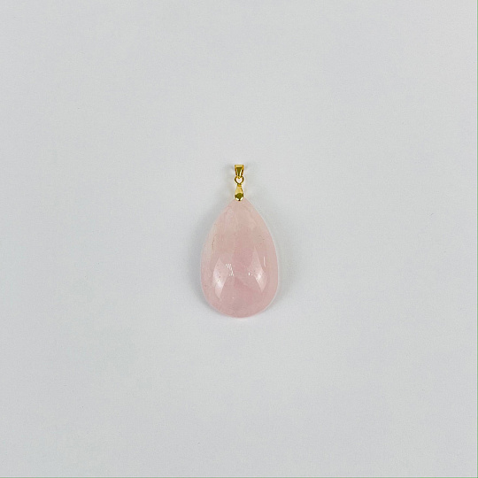 Кулон из мадагаскарского Розового кварца, Артикул: 108319 - изображение товара №2