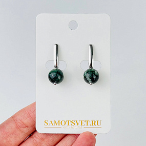 Серьги из Серафинита