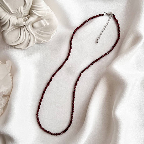 Колье из Граната, Артикул: 092639 - изображение товара №1