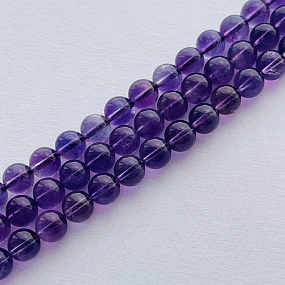 Бусины для украшений из Аметиста, Артикул: 097082 - изображение товара №1