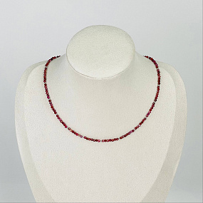 Чокер из Корунда (Рубин)