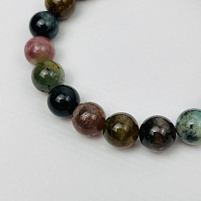 Браслет из Турмалина микс, Артикул: 103485 - изображение товара №3