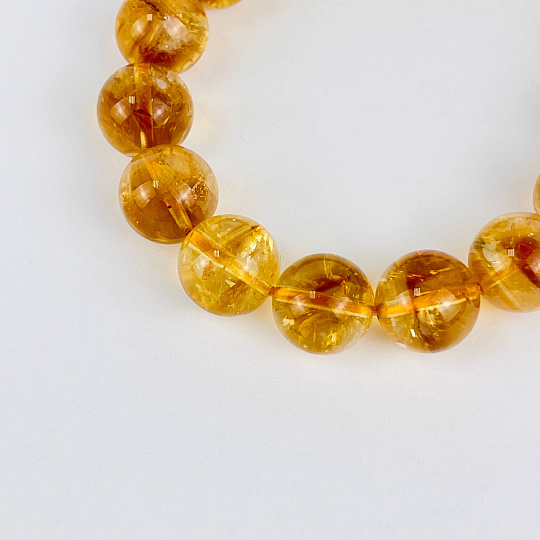 Браслет из Цитрина, Артикул: 090469 - изображение товара №3