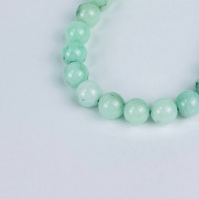 Браслет из Хризопраза, Артикул: 112652 - изображение товара №3