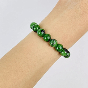 Браслет из Цоизита, Артикул: 079108 - изображение товара №2