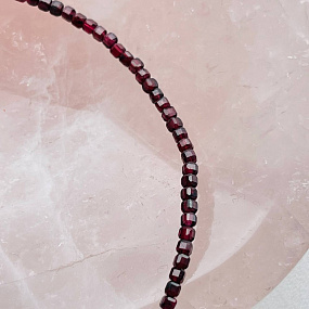 Колье из Граната, Артикул: 099369 - изображение товара №2